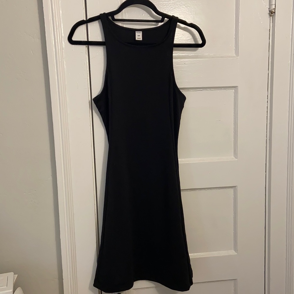Old Navy Basic Black Tank Dress